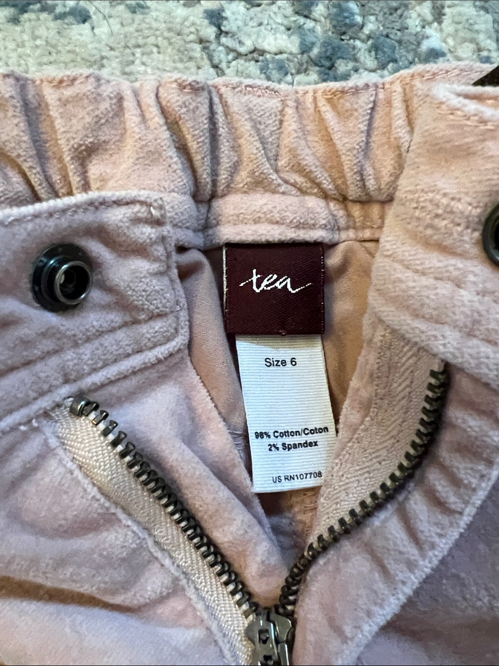 Tea Collection Velour Pants - Picture 2 of 2